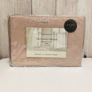 Jennifer Adams Home Eternal Collection Duvet Cover Twin Pink